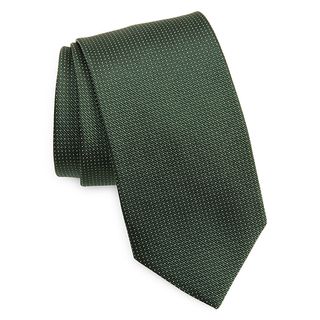 Drake's + Micro Dot Silk Tie