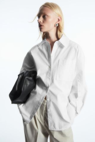 COS + Oversized Deconstructed Shirt