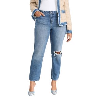 L'agence + Nevia Slouch Straight Jeans