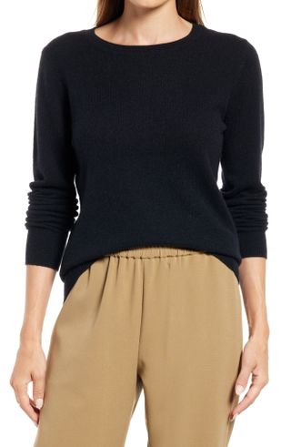 Nordstrom + Cashmere Crewneck Sweater