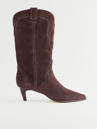 Reformation + Orly Western Boot