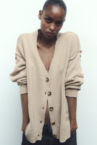 Zara + Knit Cardigan
