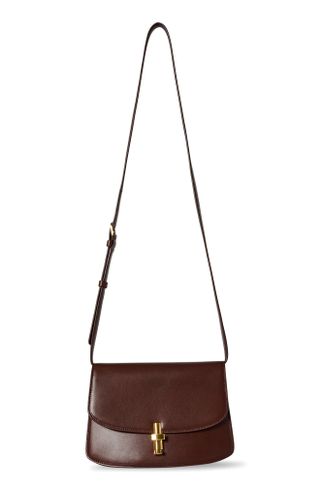 The Row + Sofia 8.75 Leather Shoulder Bag