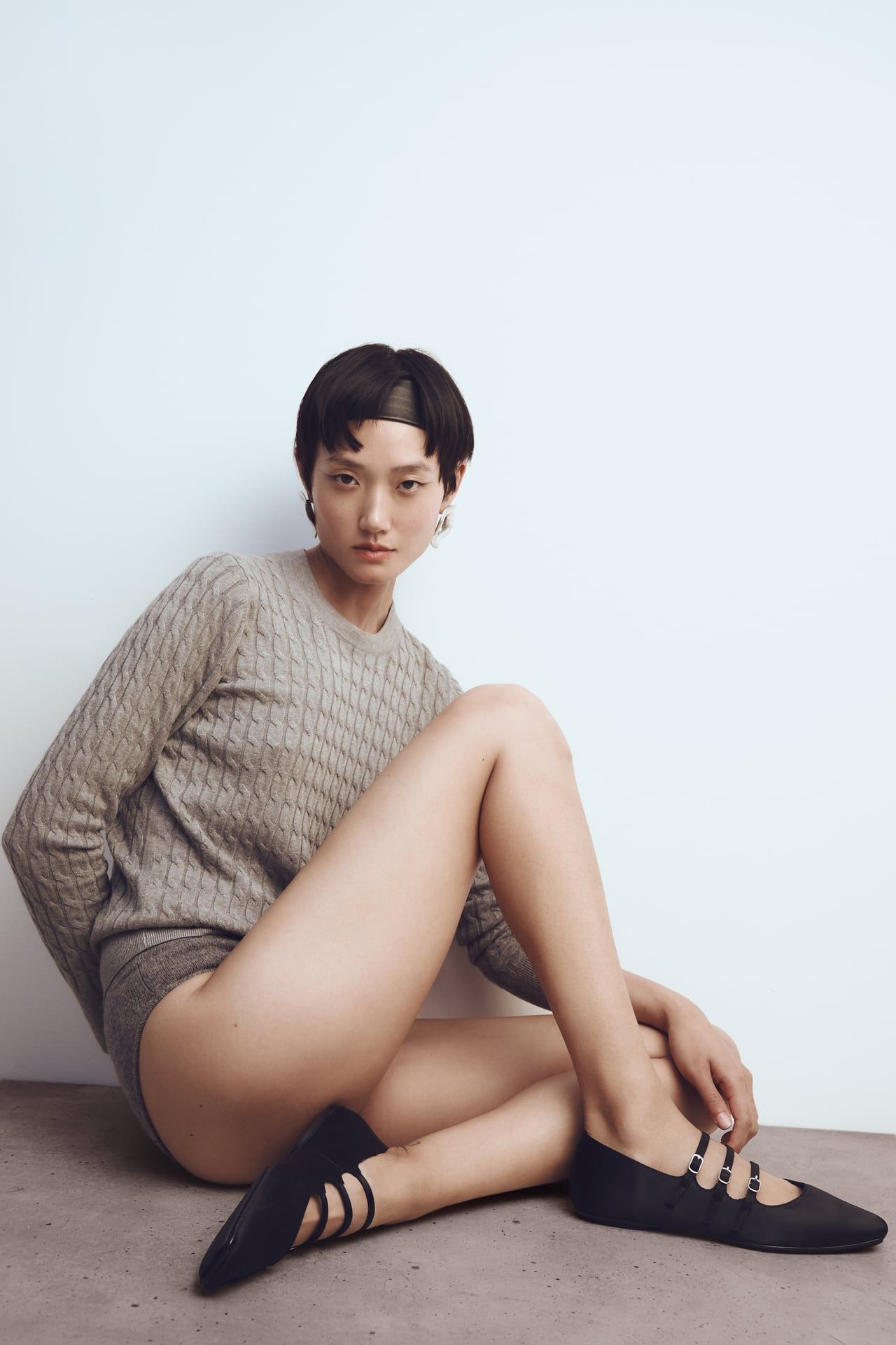 mary jane ballerina flats