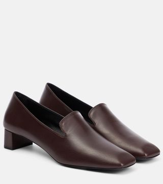 The Row + Margaret Leather Loafers