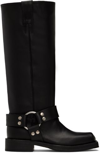 Acne Studios + 40mm Leather Tall Boots