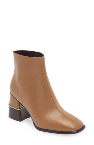 Tory Burch + Leather Ankle Bootie