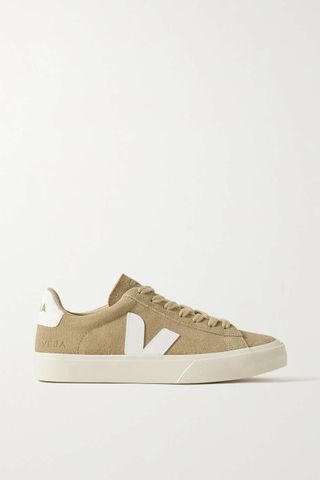 Veja + Campo Leather-Trimmed Suede Sneakers