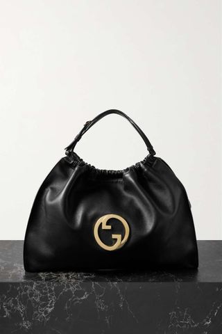 Gucci + Blondie Large Embellished Leather Tote