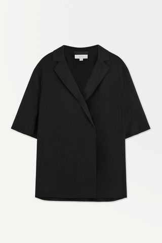 COS + Atelier The Silk Blazer Shirt