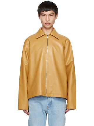 Séfr + Yellow Truth Faux-Leather Jacket