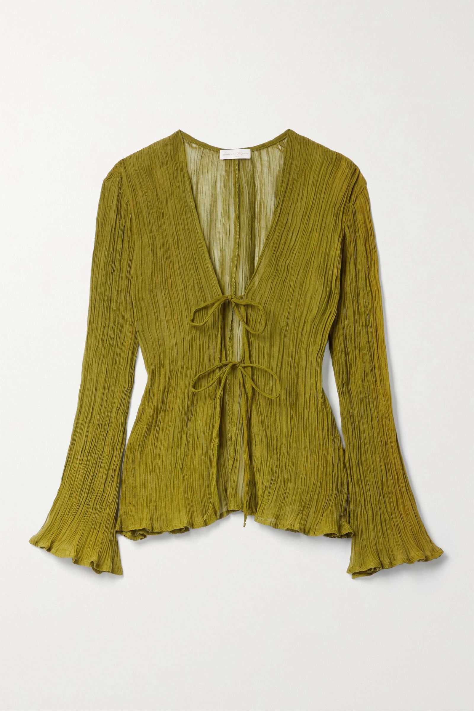 KAORU TIE FRONT TOP