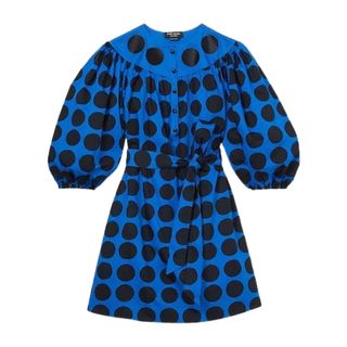 Kate Spade New York + Art Dots Puff Sleeve Dress