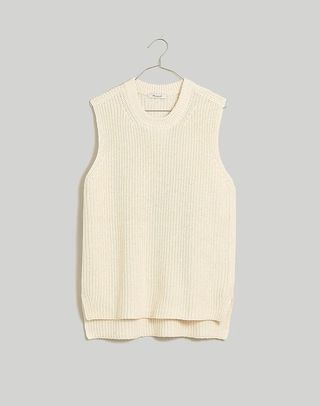 Madewell + Ribbed Long Sweater Vest