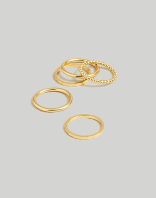 Madewell + Simple Stacking Ring Set