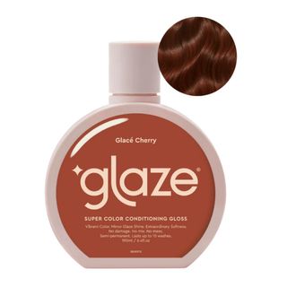Glaze + Super Color Conditioning Gloss in Glace Cherry