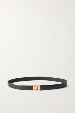 Saint Laurent + Leather Belt