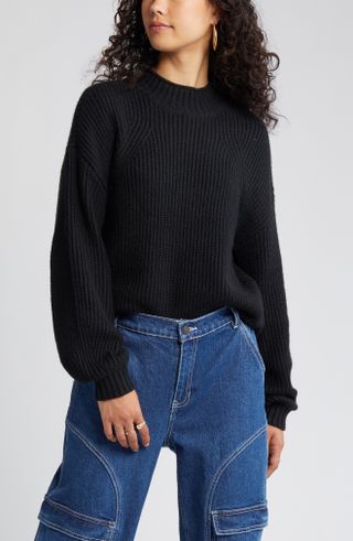 Bp + Mock Neck Sweater