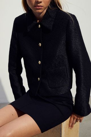 H&M + Textured Jacket
