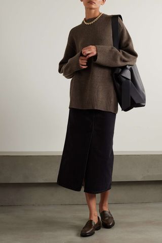 Loulou Studio + Safi Oversized Wool and Cashmere-Blend Sweater