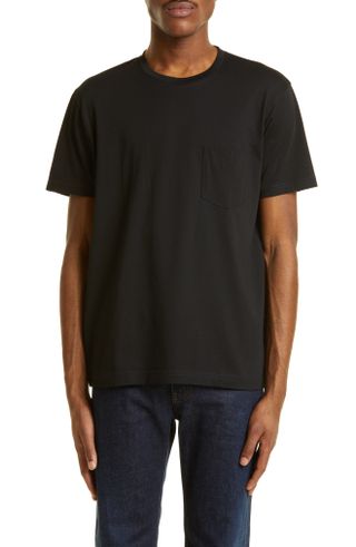 Sunspel + Riviera Supima Cotton Pocket T-Shirt