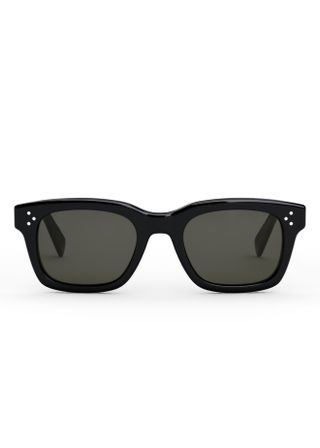 Celine + Bold 3 Dots 50mm Square Sunglasses