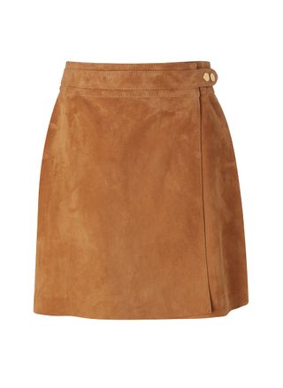 Baukjen + Shanti Suede Mini Skirt
