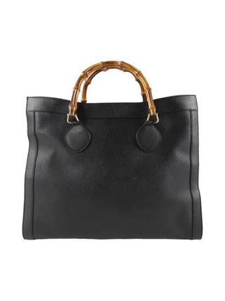 Gucci + Diana Bamboo Leather Tote