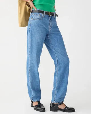 J.Crew + Slouchy-Straight Dad Jean in Blue Reef Wash