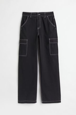 H&M + 90s Baggy High Waist Jeans