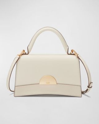 Oryany + Milla Flap Leather Top-Handle Bag