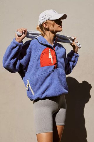 FP Movement + Hit the Slopes Colorblock Pullover