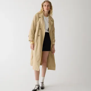 J.Crew + Relaxed Heritage Trench Coat in Chino