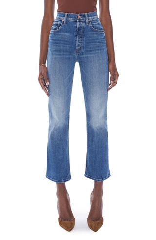 Mother + The Tripper High Waist Ankle Bootcut Jeans