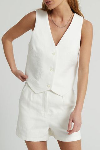Almina Concept + Linen Vest