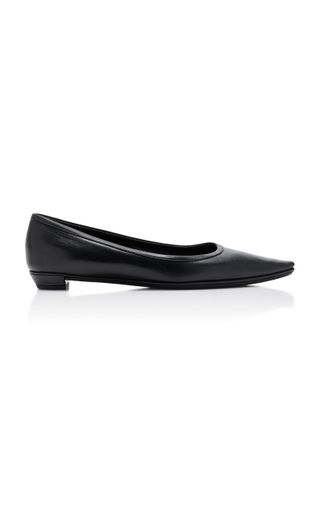 The Row + Claudette Leather Flats
