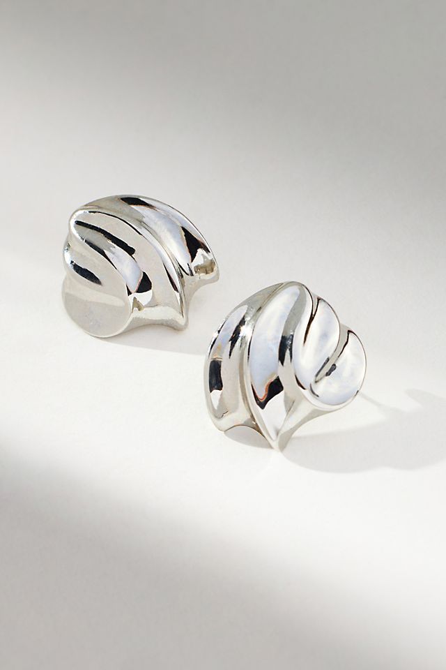Chunky Paperclip Earrings main image 1