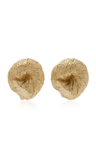 Completedworks + 14k Gold-Plated Brass Earrings