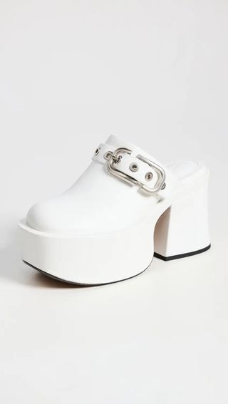 Marc Jacobs + Leather Clogs