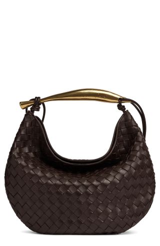 Bottega Veneta + Sardine Intrecciato Leather Top Handle Bag
