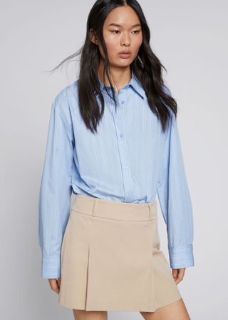 & Other Stories + Pleated Mini Skirt