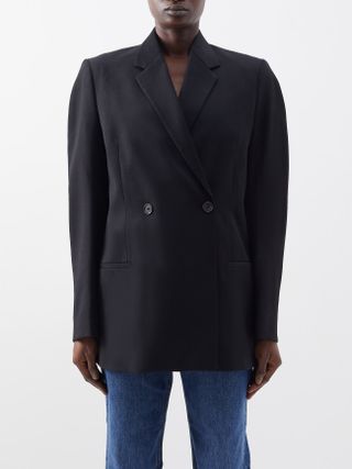 Totême + Double-Breasted Wool Jacket