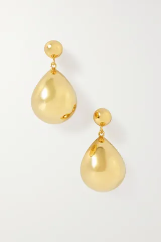Lié Studio + The Julie Gold-Plated Earrings