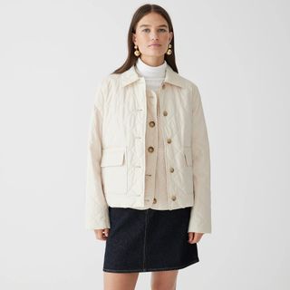 J.Crew + Quilted Lady Jacket