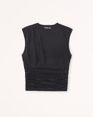 Abercrombie & Fitch + Draped Shell Top