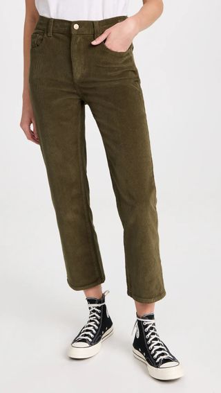 DL1961 + Patti Straight Vintage Corduroy Jeans