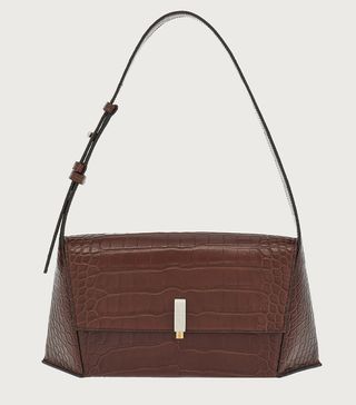 Ferragamo + Geometric Shoulder Bag