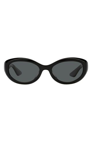 Oliver Peoples + x Khaite 1969C 53mm Oval Sunglasses