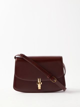 The Row + Sofia Leather Cross-Body Bag