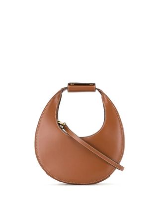 Staud + Moon Small Leather Shoulder Bag